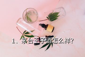 1、茅臺(tái)王子酒怎么樣？