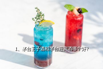 1、茅臺王子酒和茅臺迎賓酒哪個好？