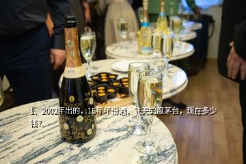 1、2002年出的，15年年份酒，飛天53度茅臺，現(xiàn)在多少錢？