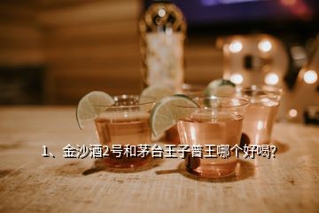 1、金沙酒2號(hào)和茅臺(tái)王子普王哪個(gè)好喝？