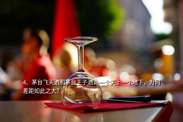 4、茅臺飛天酒和茅臺王子酒，一個天上一個地下，為何差距如此之大？