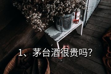 1、茅臺(tái)酒很貴嗎？