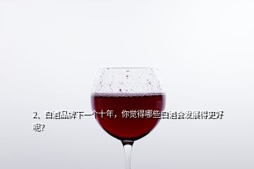 2、白酒品牌下一個十年，你覺得哪些白酒會發(fā)展得更好呢？