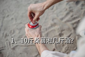 1、10斤桑葚泡幾斤酒？