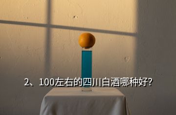 2、100左右的四川白酒哪種好？