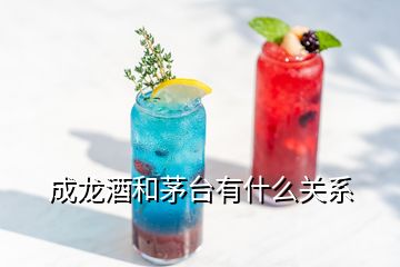 成龍酒和茅臺有什么關系