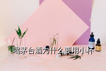 喝茅臺(tái)酒為什么要用小杯