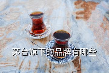 茅臺旗下的品牌有哪些