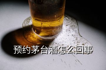 預(yù)約茅臺(tái)酒怎么回事