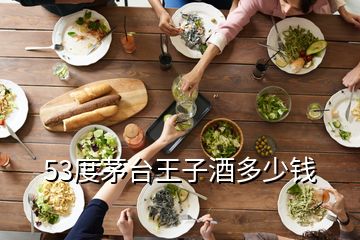 53度茅臺(tái)王子酒多少錢