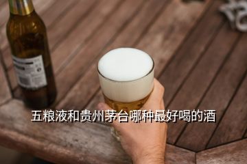 五糧液和貴州茅臺哪種最好喝的酒