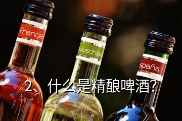 2、什么是精釀啤酒？