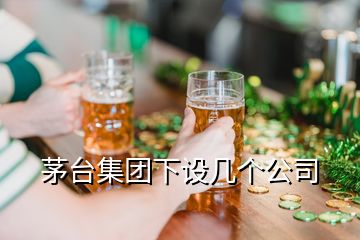 茅臺集團下設幾個公司