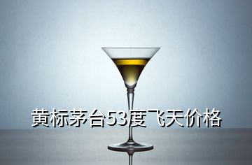 黃標(biāo)茅臺(tái)53度飛天價(jià)格