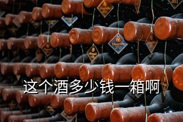 這個(gè)酒多少錢一箱啊