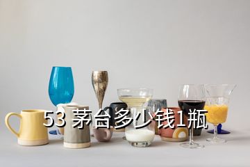 53 茅臺(tái)多少錢1瓶