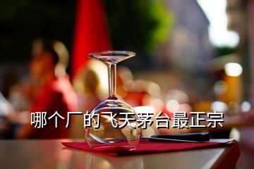 哪個廠的飛天茅臺最正宗