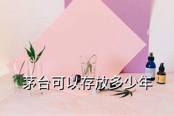 茅臺可以存放多少年