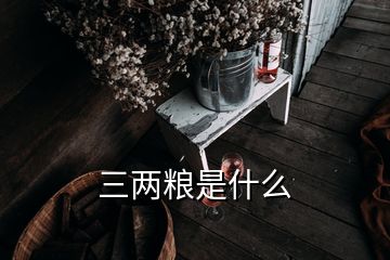 三兩糧是什么