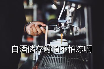 白酒儲(chǔ)存時(shí)怕不怕凍啊