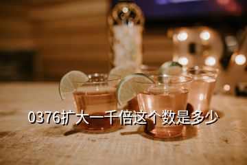 0376擴(kuò)大一千倍這個(gè)數(shù)是多少