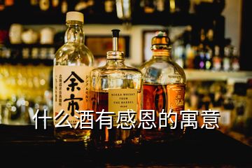 什么酒有感恩的寓意