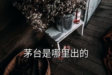 茅臺(tái)是哪里出的