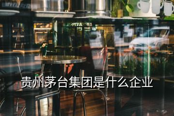 貴州茅臺集團是什么企業(yè)