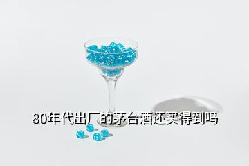 80年代出廠的茅臺酒還買得到嗎