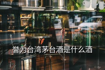 譽(yù)為臺(tái)灣茅臺(tái)酒是什么酒