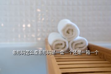 條形碼怎么查條形碼是一盒一個(gè)還是一箱一個(gè)