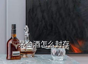 茅臺(tái)酒怎么封存