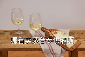 哪有賣茅臺(tái)專供酒啊