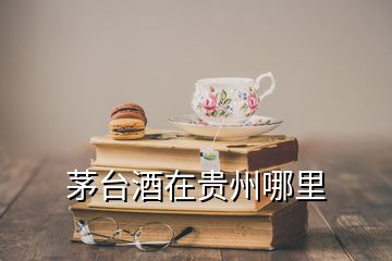 茅臺酒在貴州哪里