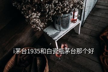 i茅臺1935和白瓷瓶茅臺那個好