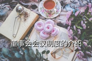 董事會(huì)會(huì)議制度的介紹