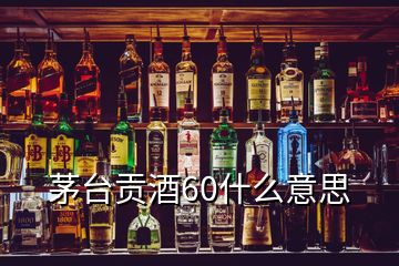 茅臺(tái)貢酒60什么意思