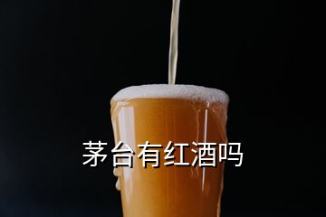 茅臺有紅酒嗎