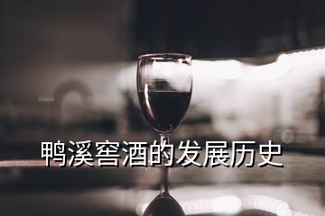 鴨溪窖酒的發(fā)展歷史