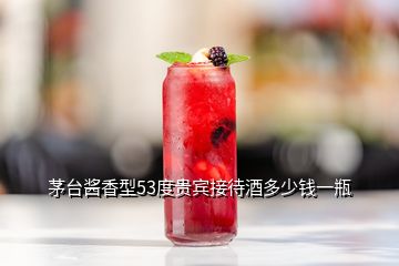 茅臺(tái)醬香型53度貴賓接待酒多少錢一瓶