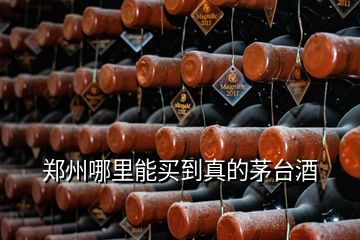 鄭州哪里能買(mǎi)到真的茅臺(tái)酒