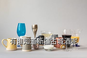 有誰(shuí)知道新疆古城酒呢