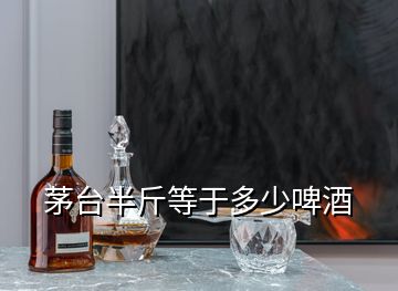 茅臺(tái)半斤等于多少啤酒