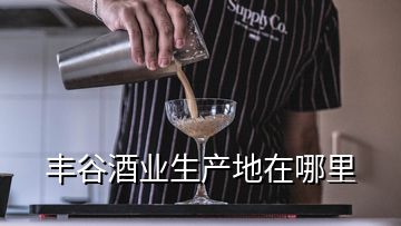 豐谷酒業(yè)生產(chǎn)地在哪里