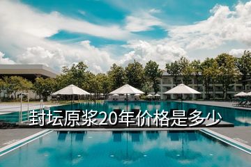 封壇原漿20年價(jià)格是多少