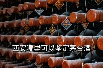 西安哪里可以鑒定茅臺酒