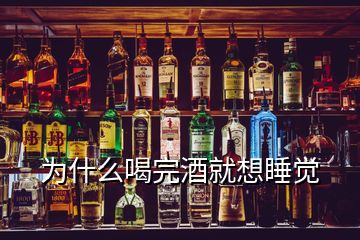 為什么喝完酒就想睡覺(jué)