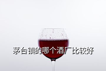 茅臺鎮(zhèn)的哪個(gè)酒廠比較好