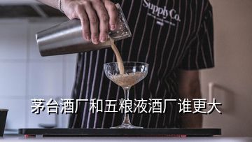 茅臺(tái)酒廠和五糧液酒廠誰更大