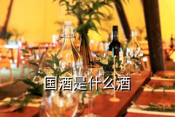 國(guó)酒是什么酒